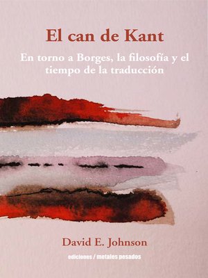 cover image of El can de Kant
